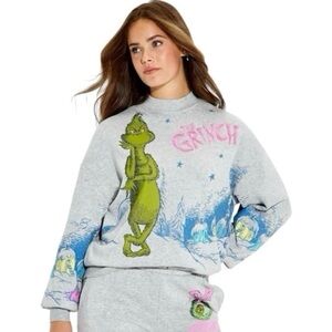 The Grinch Graphic Sweatshirt woman’s XL